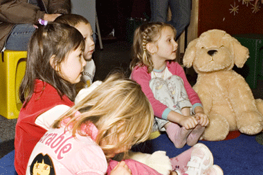 Family Place welcomes all families with young children.